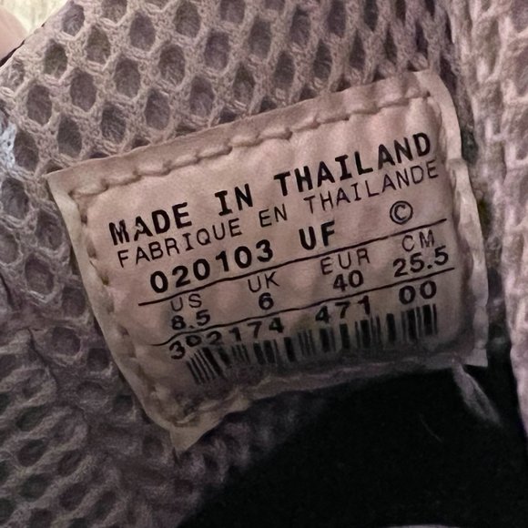 Vintage Nike Air ACG Womens Hiking Shoes Blue Black Trail 2001 302174 Size 8.5 - Picture 6 of 6